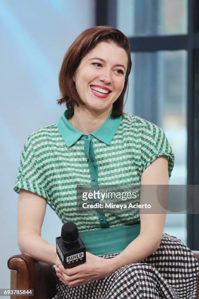 Actress Mary Elizabeth Winstead visits Build to discuss "Fargo" at Build Studio on June 8, 2017 in New York City.