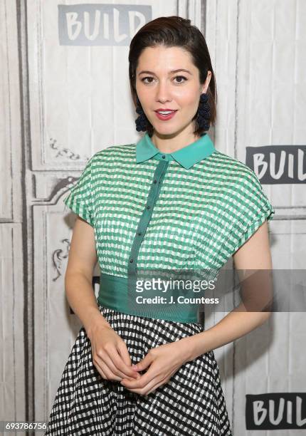 Actress Mary Elizabeth Winstead attends Build Presents Mary Elizabeth Winstead Discussing "Fargo"at Build Studio on June 8, 2017 in New York City.
