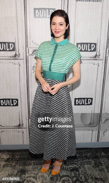 Actress Mary Elizabeth Winstead attends Build Presents Mary Elizabeth Winstead Discussing "Fargo"at Build Studio on June 8, 2017 in New York City.