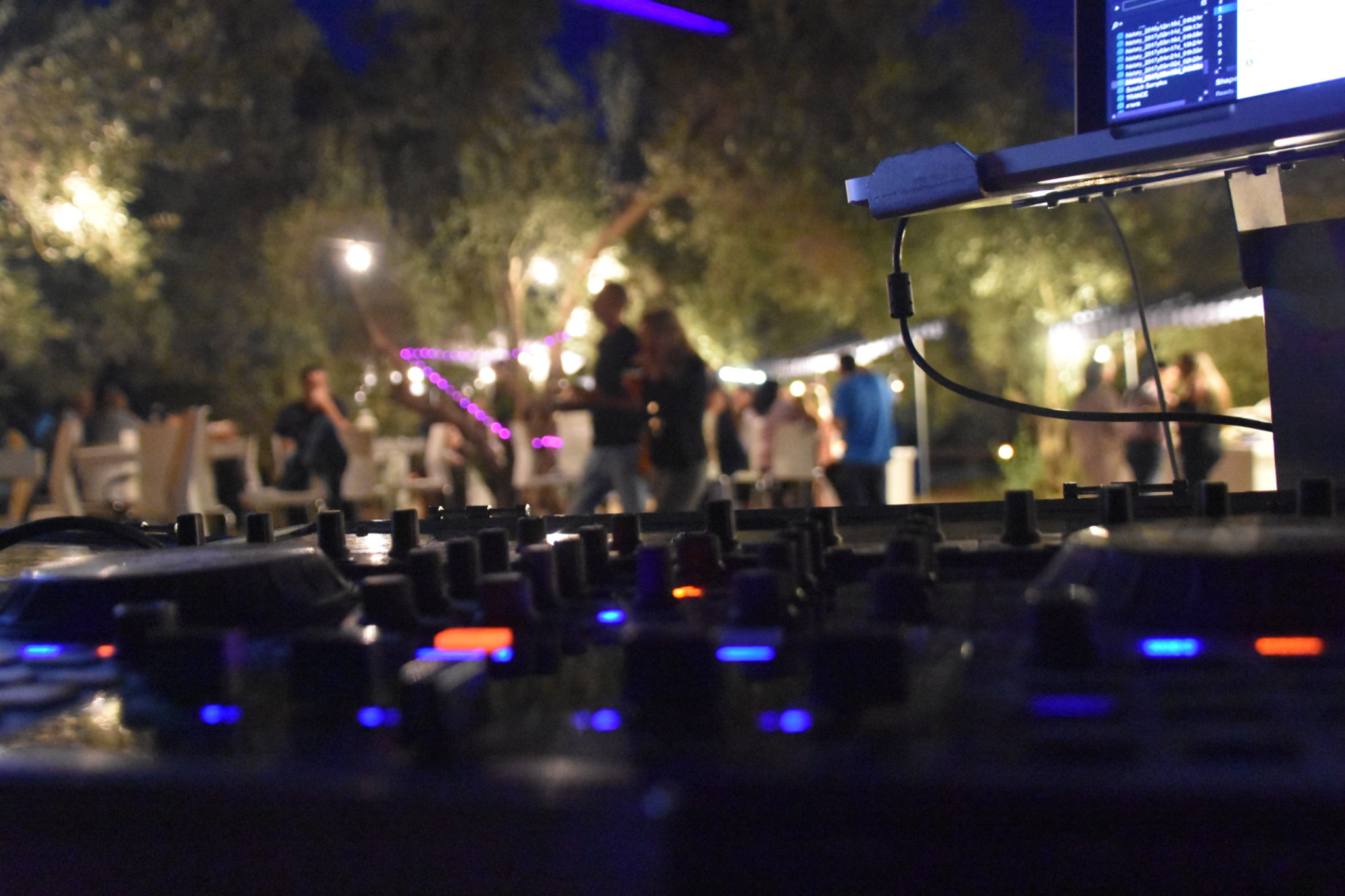 DJ setup