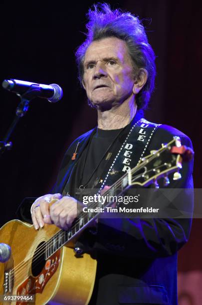 Gary Mule Deer performs during Marty Stuart's 16th Annual Late Night Jam at Ryman Auditorium on June 7, 2017 in Nashville, Tennessee.