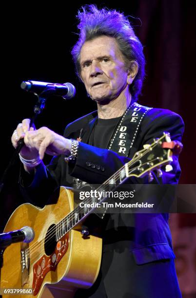 Gary Mule Deer performs during Marty Stuart's 16th Annual Late Night Jam at Ryman Auditorium on June 7, 2017 in Nashville, Tennessee.