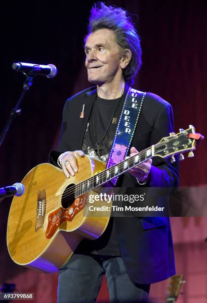 Gary Mule Deer performs during Marty Stuart's 16th Annual Late Night Jam at Ryman Auditorium on June 7, 2017 in Nashville, Tennessee.