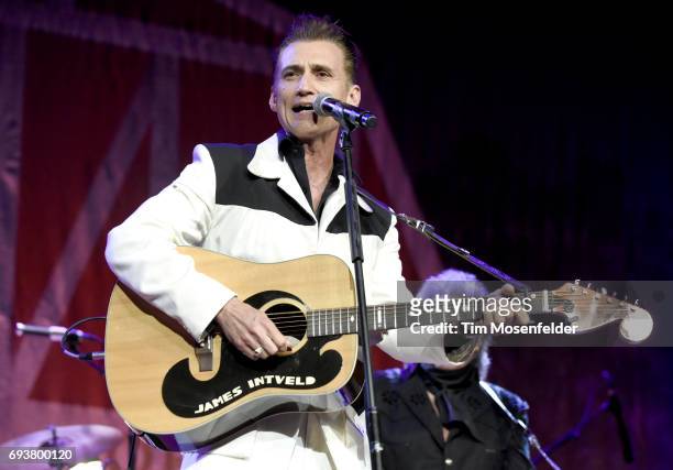 James Invelt performs during Marty Stuart's 16th Annual Late Night Jam at Ryman Auditorium on June 7, 2017 in Nashville, Tennessee.