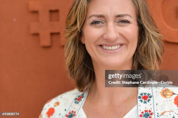 Tennis Player Mary Pierce attends the French Tennis Open 2017 - Day Twelve at Roland Garros on June 8, 2017 in Paris, France.