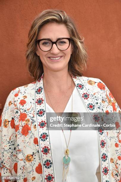 Tennis Player Mary Pierce attends the French Tennis Open 2017 - Day Twelve at Roland Garros on June 8, 2017 in Paris, France.