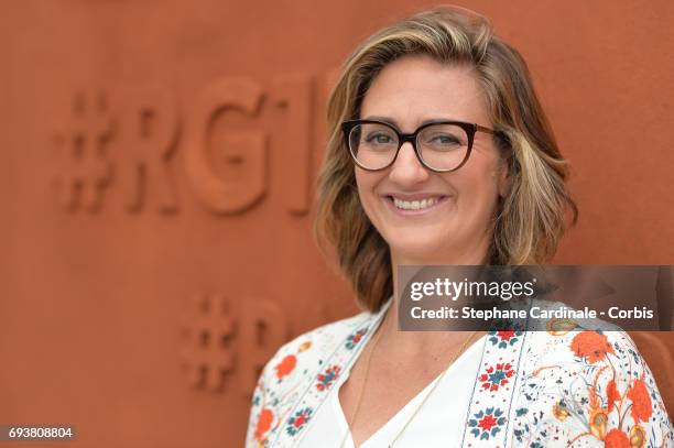 Tennis Player Mary Pierce attends the French Tennis Open 2017 - Day Twelve at Roland Garros on June 8, 2017 in Paris, France.