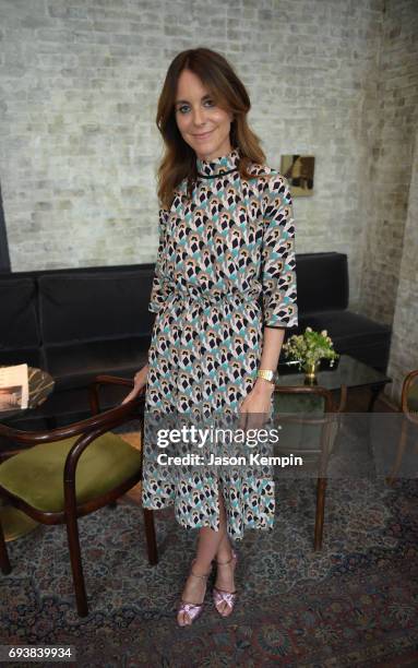 And MR PORTER President, Alison Loehnis attends the GOOD+ Foundation & MR PORTER Host Fatherhood Lunch With Jerry Seinfeld at Le Coucou on June 8,...