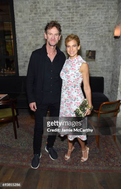 Photographer Mark Seliger and Founder and President, GOOD+ Foundation Jessica Seinfeld attend GOOD+ Foundation & MR PORTER Host Fatherhood Lunch With...