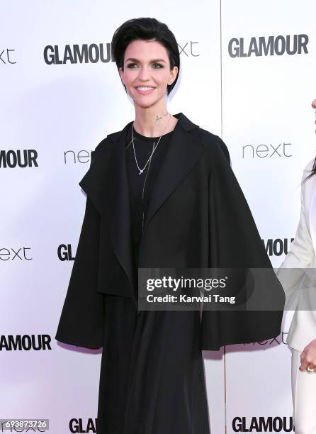 Ruby Rose attends the Glamour Women of The Year Awards 2017 at Berkeley Square Gardens on June 6, 2017 in London, England.
