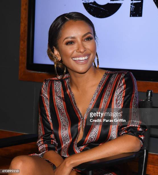 Actress Kat Graham attends "All Eyez On Me" Q&A at Means Street Studios on June 8, 2017 in Atlanta, Georgia.