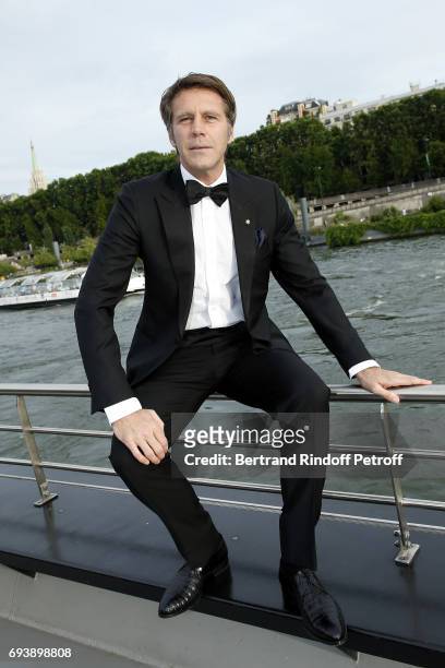 Emmanuel Philibert of Savoy, Prince of Venice attends Charity Gala to Benefit the "Chretiens D'Orient" on June 8, 2017 in Paris, France.