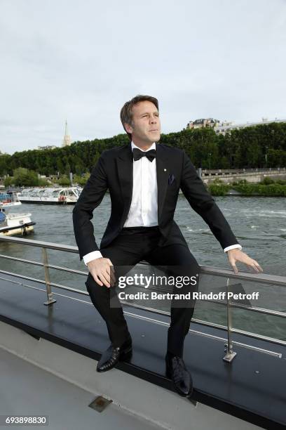 Emmanuel Philibert of Savoy, Prince of Venice attends Charity Gala to Benefit the "Chretiens D'Orient" on June 8, 2017 in Paris, France.