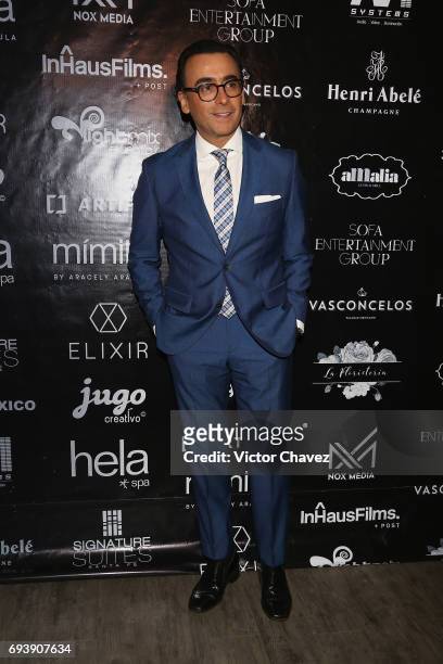 Adal Ramones attend the "Mano A Mano" exposition on June 7, 2017 in Mexico City, Mexico. The objective of this exhibition is to raise funds for the...
