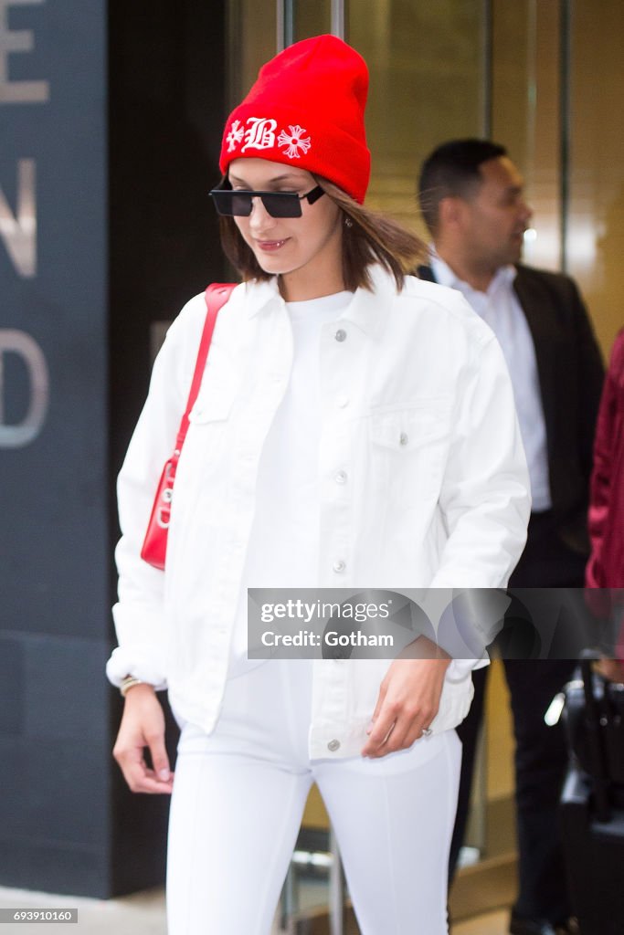 Celebrity Sightings in New York City - June 8, 2017