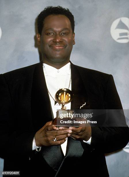 Luther Vandross attends the 33rd Annual Grammy Awards circa 1991 in New York City.