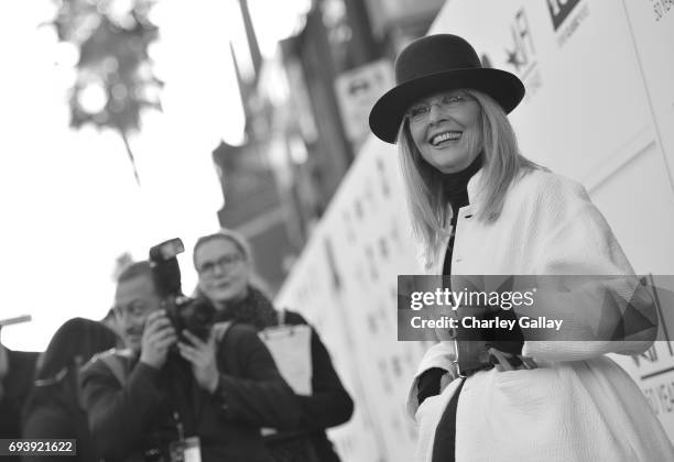 45th AFI Life Achievement Award Recipient Diane Keaton arrives at American Film Institute's 45th Life Achievement Award Gala Tribute to Diane Keaton...