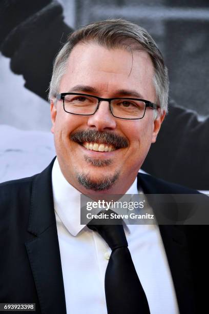 Writer-producer Vince Gilligan arrives at the AFI Life Achievement Award Gala Tribute to Diane Keaton at Dolby Theatre on June 8, 2017 in Hollywood,...