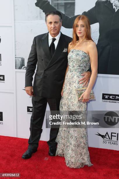 Actors Andy Garcia and Daniella Garcia-Lorido arrive at American Film Institute's 45th Life Achievement Award Gala Tribute to Diane Keaton at Dolby...