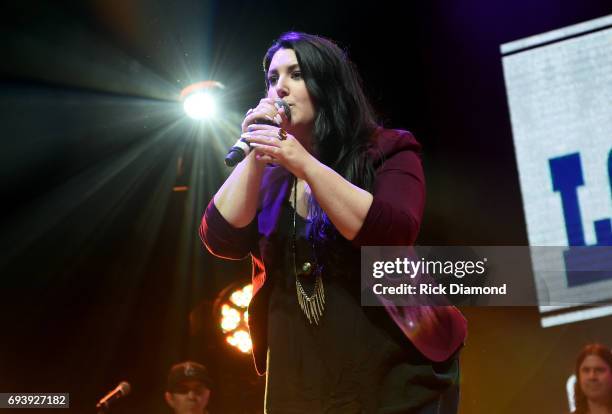 Musician Kree Harrison performs onstage during the 2017 Concert for Love & Acceptance on June 8, 2017 in Nashville, Tennessee.