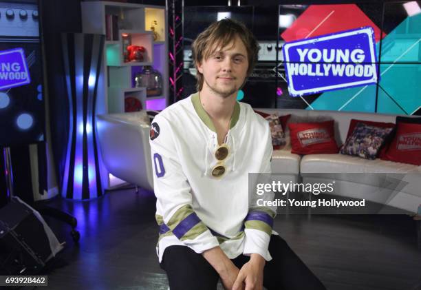 June 7: Ellington Ratliff from R5 visits the Young Hollywood Studio on June 7, 2017 in Los Angeles, California.