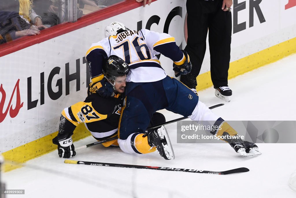 NHL: JUN 08 Stanley Cup Finals Game 5 - Predators at Penguins