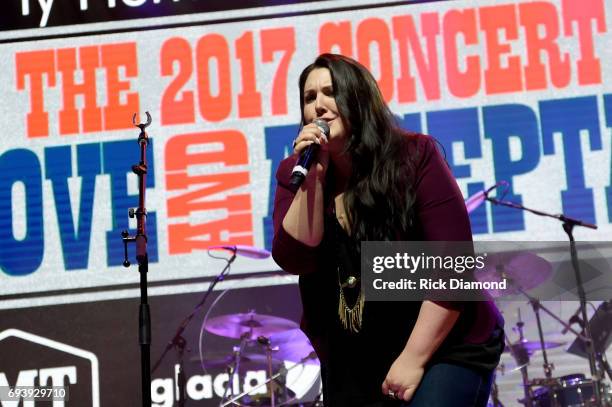 Musician Kree Harrison performs onstage during the 2017 Concert for Love & Acceptance on June 8, 2017 in Nashville, Tennessee.