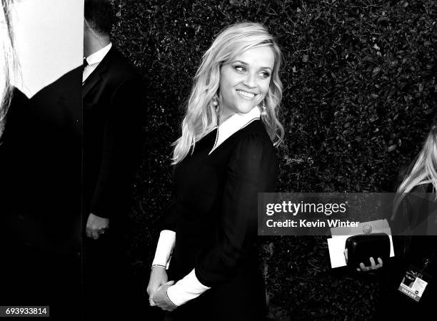 Actor Reese Witherspoon arrives at American Film Institute's 45th Life Achievement Award Gala Tribute to Diane Keaton at Dolby Theatre on June 8,...