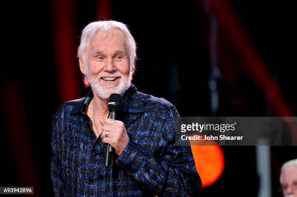 Singer-songwriter Kenny Rogers performs onstage for day 1 of the 2017 CMA Music Festival on June 8, 2017 in Nashville, Tennessee.