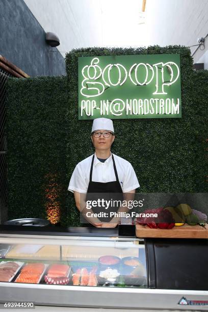 General view of the atmosphere during cocktails at goop-in@Nordstrom at The Grove hosted by Gwyneth Paltrow, Olivia Kim & Rick Caruso on June 8, 2017...