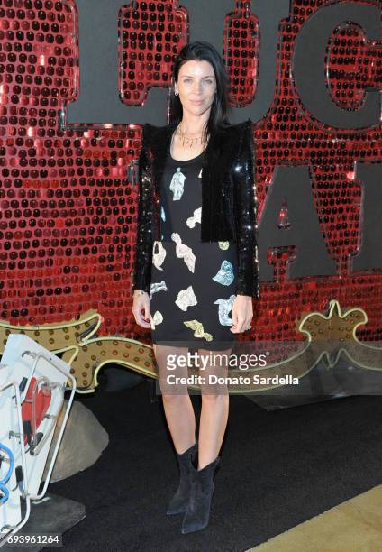 Actor Liberty Ross attends Moschino Spring/Summer 18 Menswear and Women's Resort Collection at Milk Studios on June 8, 2017 in Hollywood, California.