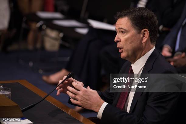 Former FBI Director James Comey testified in front of the Senate Intelligence Committee, on his past relationship with President Donald Trump, and...