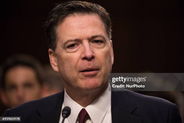 Former FBI Director James Comey testified in front of the Senate Intelligence Committee, on his past relationship with President Donald Trump, and...