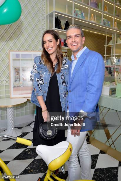 Influencer Louise Roe and Photographer Gray Malin attends Gray Malin x Laduree event at Laduree Beverly Hills on June 8, 2017 in Beverly Hills,...