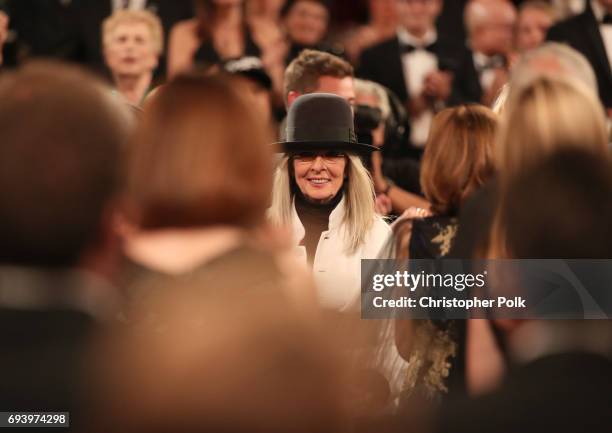 Honoree Diane Keaton during American Film Institute's 45th Life Achievement Award Gala Tribute to Diane Keaton at Dolby Theatre on June 8, 2017 in...