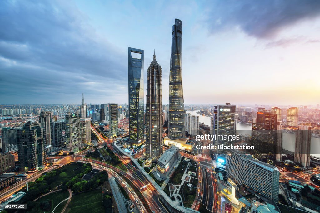 Skyscrapers in Shanghai