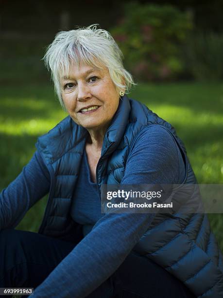 portrait of older woman - brooke fasani stock pictures, royalty-free photos & images