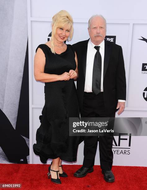 Actor Richard Dreyfuss and wife Svetlana Erokhin attend the AFI Life Achievement Award gala at Dolby Theatre on June 8, 2017 in Hollywood, California.