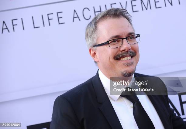 Producer Vince Gilligan attends the AFI Life Achievement Award gala at Dolby Theatre on June 8, 2017 in Hollywood, California.