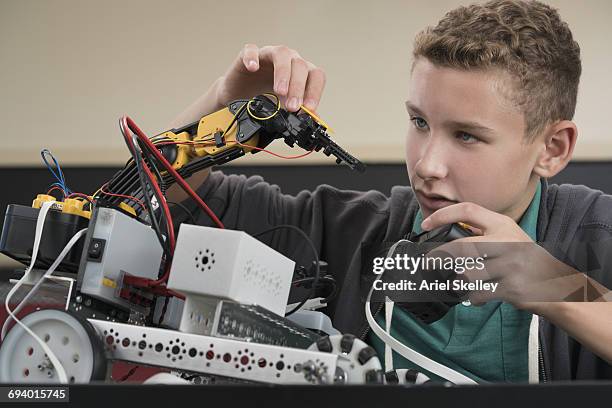 Class Remote Control 299 Remote Control Robot For Kids Stock Photos, High-Res Pictures, and ...