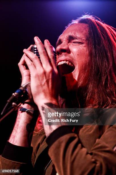 Brandon Boyd of Incubus performs on stage at the Los Angeles Chapter GRAMMY Showcase at The Fonda Theatre on June 8, 2017 in Los Angeles, California.