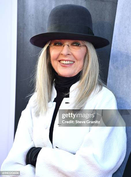 Diane Keaton arrives at the AFI Life Achievement Award Gala Tribute To Diane Keaton on June 8, 2017 in Hollywood, California.