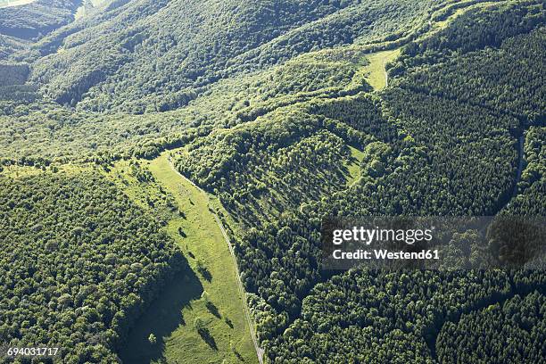 germany, eichsfeld, german green belt, frontier between hesse and thuringia - hesse alemania fotografías e imágenes de stock