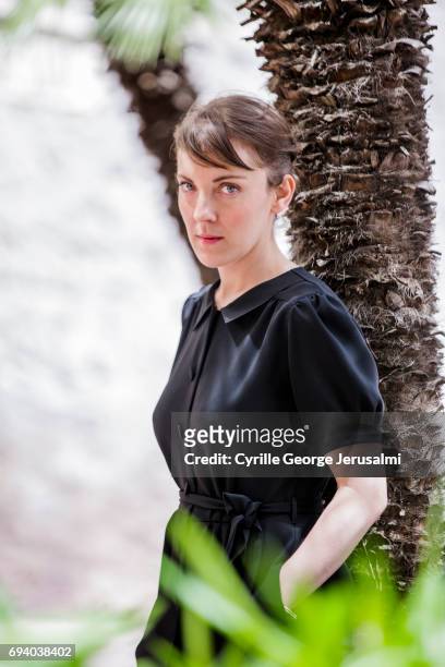 Film director Leonor Serraille is photographed for Self Assignment on May 21, 2017 in Cannes, France.