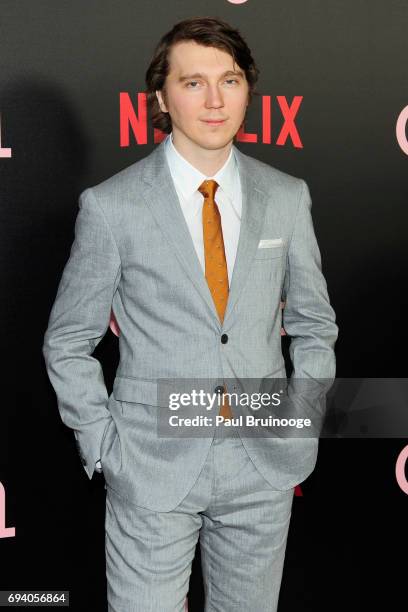 Paul Dano attends Netflix hosts the New York Premiere of "Okja" at AMC Lincoln Square Theater on June 8, 2017 in New York City.