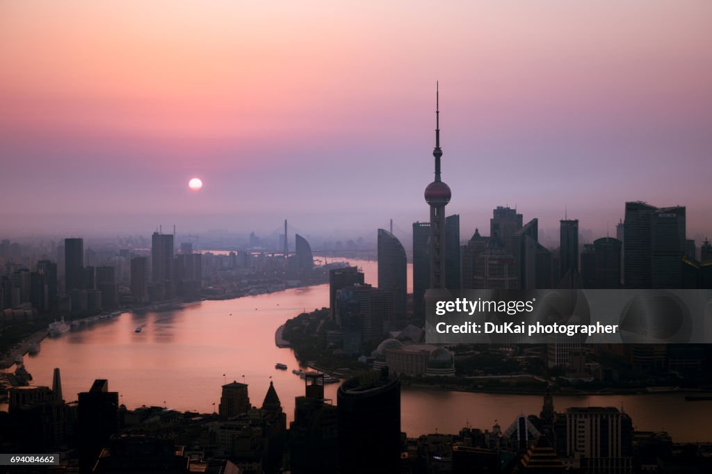 Shanghai sunrise