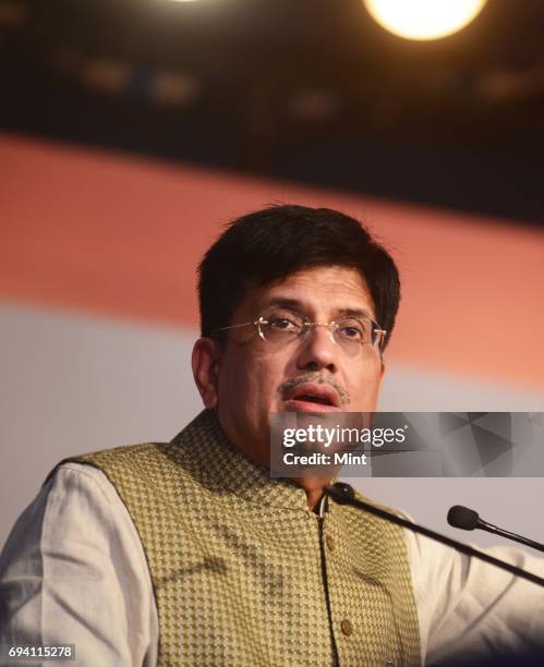 Piyush Goyal, Minister for Power, Coal, New and Renewable Energy speaks at Mint annual Energy conclave held in Delhi.