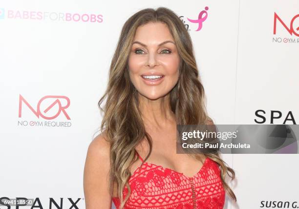 Reality TV Personality Mary Zilba attends the Babes For Boobs Bachelor auction benefitting the Los Angeles County Affiliate Of Susan G. Komen at El...