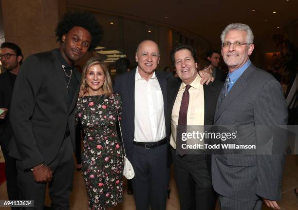 Echo Kellum, Marcy Pool, Fox Broadcasting Company President of Entertainment David Madden, Warner Bros Television Group Peter Roth, CW Network...