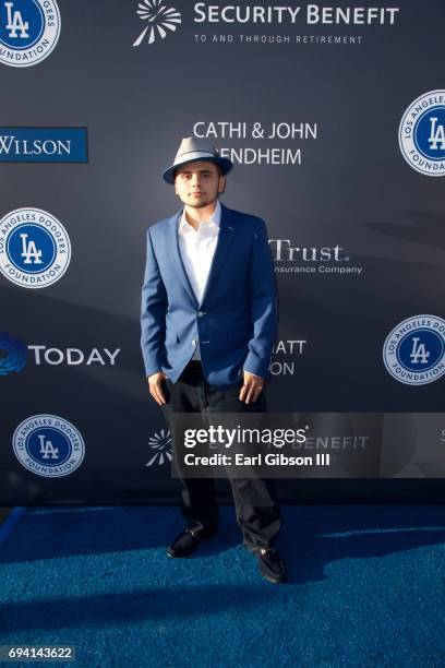 Prince Michael Jackson attends the Los Angeles Dodgers Foundation's 3rd Annual Blue Diamond Gala at Dodger Stadium on June 8, 2017 in Los Angeles,...